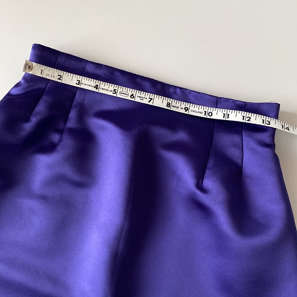 Jones New York Formal, Full length purple skirt, Size 6 - Picture 4 of 11